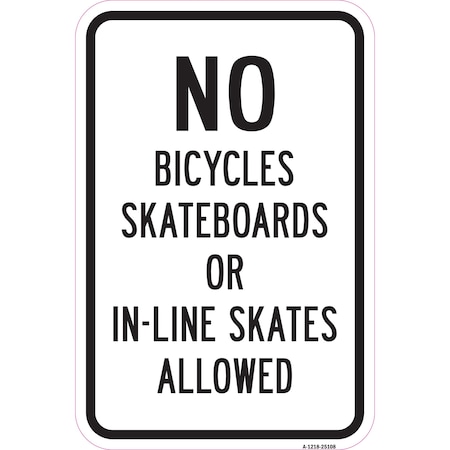 Signmission Safety Sign, 12 in Height, Aluminum, 18 in Length, 25108 A-1218-25108